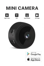 Mini WiFi HD Camera with Night Vision – Wireless App Control,