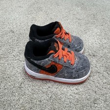 Nike Air Force 1 Sneakers Spooky Halloween Toddler DZ5290-001 Size 4C