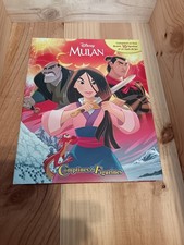 COFFRET LIVRE FIGURINE DISNEY MULAN UNE FETE COMPTINES ET FIGURINES