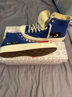 Converse Chuck Taylor All Star High Top Blue Canvas Lace-Up Men's New w/ Box
