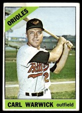 1966 Topps Carl Warwick Baltimore Orioles #247