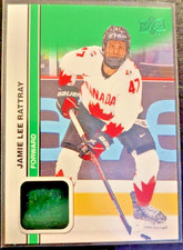 2023 UD Team Canada Juniors Women's #62 Jamie Lee Rattray Rookie Green SP