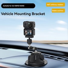 Sports Camera Car Suction Cup Mount Parts for DJI Action 5 Pro/6/Pocket 3/NANO