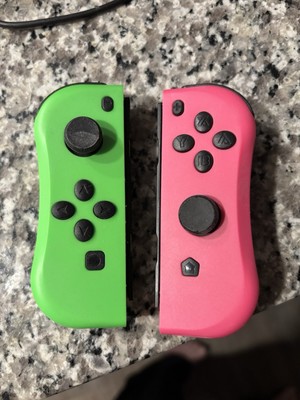 Nintendo Switch Joy-Con Controller Neon Green/Neon Pink (Switch Lite Compatible)