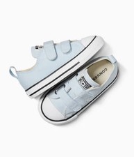 NEW Converse Chuck Taylor All Star Easy On Blue Canvas Toddler Girl 6C 6T Shoe