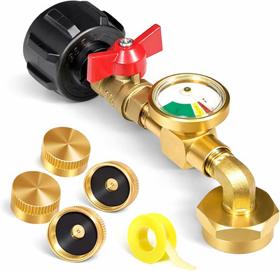 Propane Refill Adapter for 1Lb. Tanks, Propane Refill Adapter for Refillable Pro