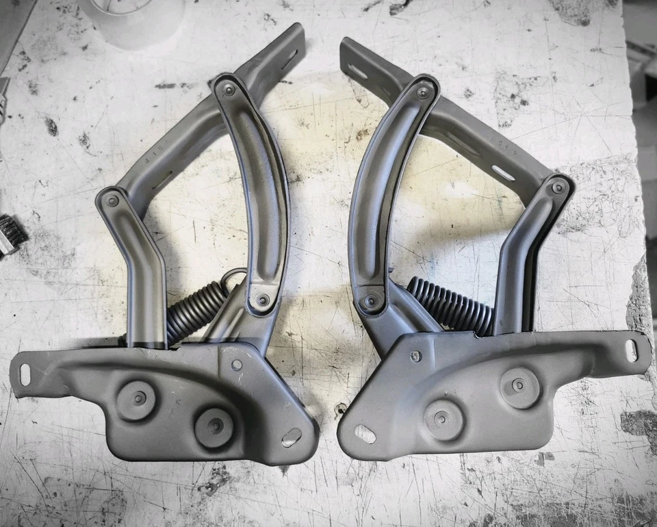 Juego de bisagras de capó Ford Torino Ranchero 1970 1971 OEM  Foto 2 de 2