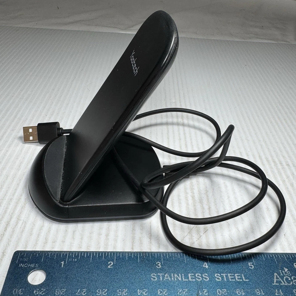 Cargador Inalámbrico Yootech, Soporte de Carga Máximo 10W, Compatible Negro Foto 2 de 4