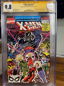 X-MEN ANNUAL #14 SS Arthur Adams & Chris Claremont CGC 9.8. Gambit Cameo