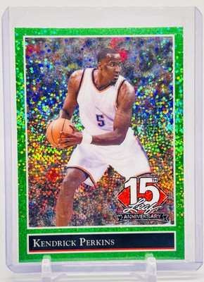 2025 Leaf 15th NSCC National 1992 KENDRICK PERKINS Green Sparkles 6/6