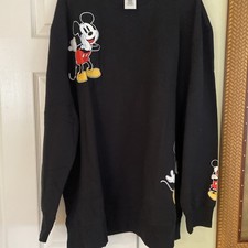Mickey Mouse Expressions Sweatshirt NWT - XXL