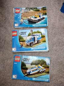 Lego RETIRED 4205 City Off-Road Command Centre Complete Minifigures manuals +Box