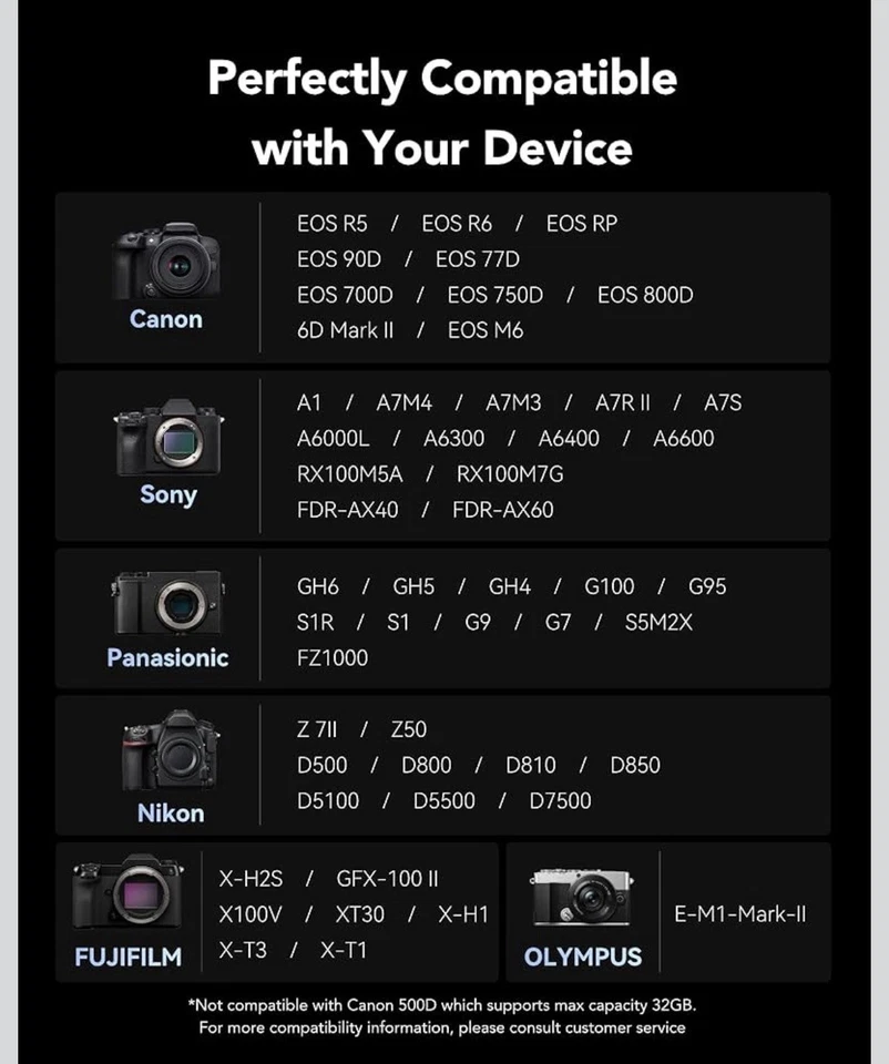 Lexar 128GB SD Card SILVER, up to 205Mb/S Read, 140Mb/S Write, SDXC UHS-I Memory - Image 4 of 4