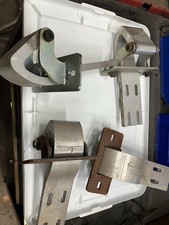 1947 - 1955 Chevy Gmc Truck Door Hinges 4 Left Right Side Aluminum Restoration 1947 - 1955 Chevy Gmc Truck Door Hinges 4 Left Right Side Aluminum Restoration