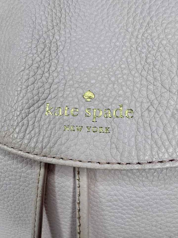 Kate Spade New York Mulberry Street Breezy Backpack In Pale Pink Leather RRP$519 - image 2 of 4