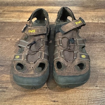 Teva Omnium 2 Hiking Camping Closed-Toe Sport Sandals Brown  display picture 3