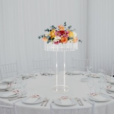 Wedding Flower Stand Flower Holder Single Tier Acrylic Wedding Flower Stand