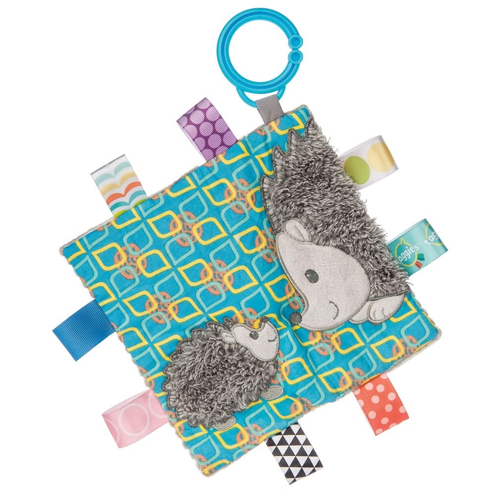 Mary Meyer 40201 Taggies Crinkle Me Baby Toy, Heather Hedgehog, Multicolour