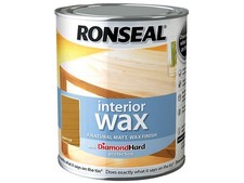Ronseal - Cire d'int&eacute;rieur Ch&ecirc;ne Fonc&eacute; 750ml