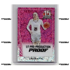 2025 Leaf NSCC The National Proof - Chloe Kitts Rookie 1/1 Pink Dots