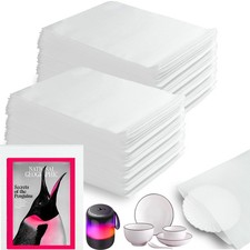 100 Pack Foam Pouches, Cushion Foam Wrap Pouches for Moving and Storing, 12"x...