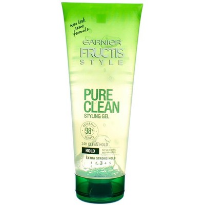 6 Pack Garnier Fructis Style Pure Clean Styling Gel, 6.8 fl oz