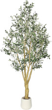 Artificial Olive Tree 7FT Faux Plants for Home Office Indoor Decor