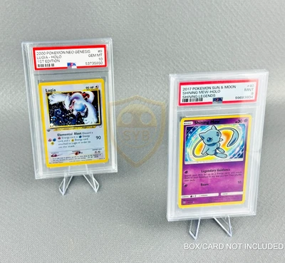 Bumper Custodia PSA PCA CGC GRAAD Plastica Pokemon One piece Yu gi oh Magic