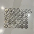 31x WALKING LIBERTY HALF DOLLAR , RANDOM YEAR
