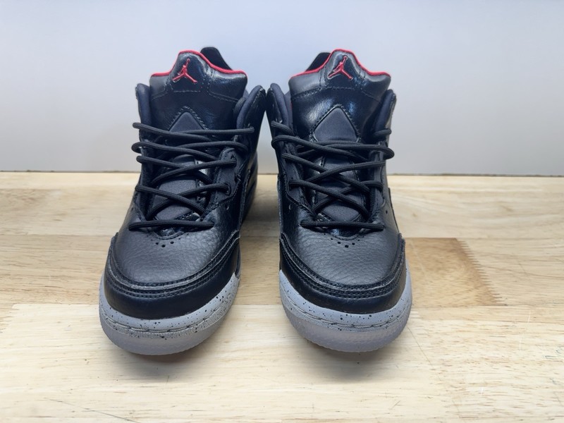 Nike Air Jordan Courtside 23 Black Cement Gym AR1002-023 Size 3.5Y Sneakers