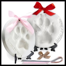 Pet Paw Print Kit for Dogs, Dog Paw Print Kit for Cats, Dog Keepsake Gift