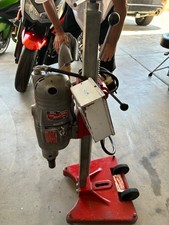 Milwaukee 4034 Dymodrill + 4025 DymoRig Diamond Core Drill - WORKS WELL - Coring