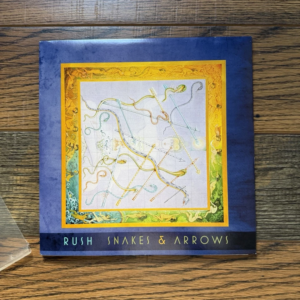 Rush Snakes & Arrows 2LP 180g Vinyl 2007 Atlantic Rock Prog Hype Stickers - Image 4 of 4