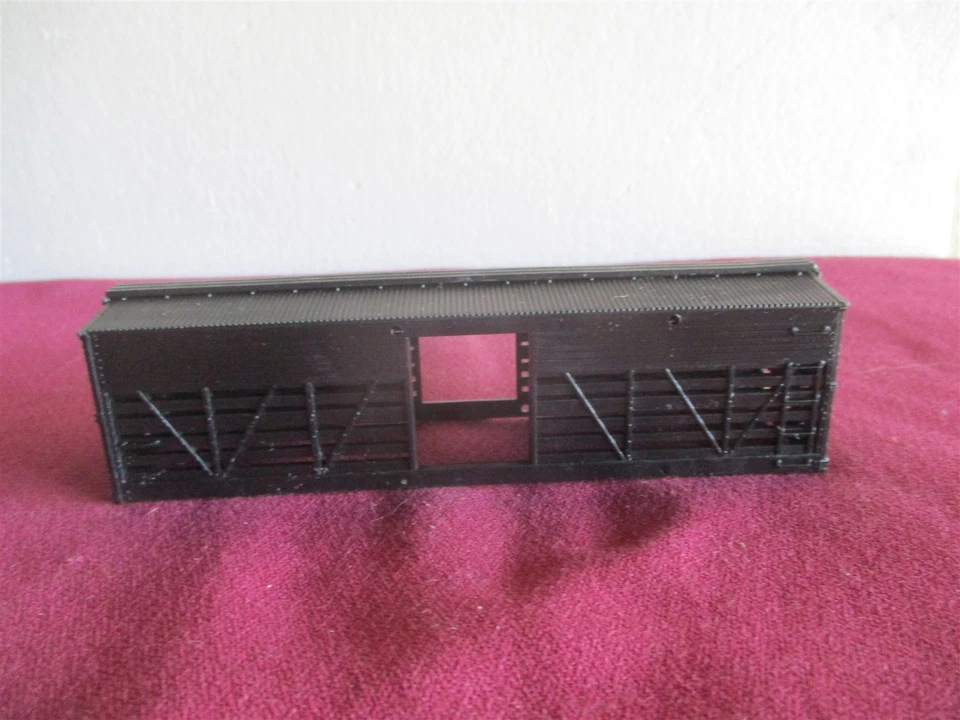 Rodas de metal Roundhouse #3260 HO preto O/T estoque vagão trem ferrovia - Imagem 4 de 4