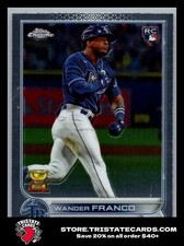 2022 Topps Chrome #35 Wander Franco Tampa Bay Rays RC MLB