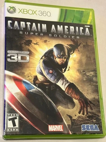 Captain America Super Soldier (Microsoft Xbox 360) *Complete & Tested*