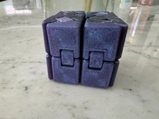 🌀 BS Mfg. Hinged Triangle Fidget Cube – Geometric Folding Puzzle