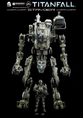 ThreeZero 3A Titanfall Stryder Action Figure Collectibles 1/12