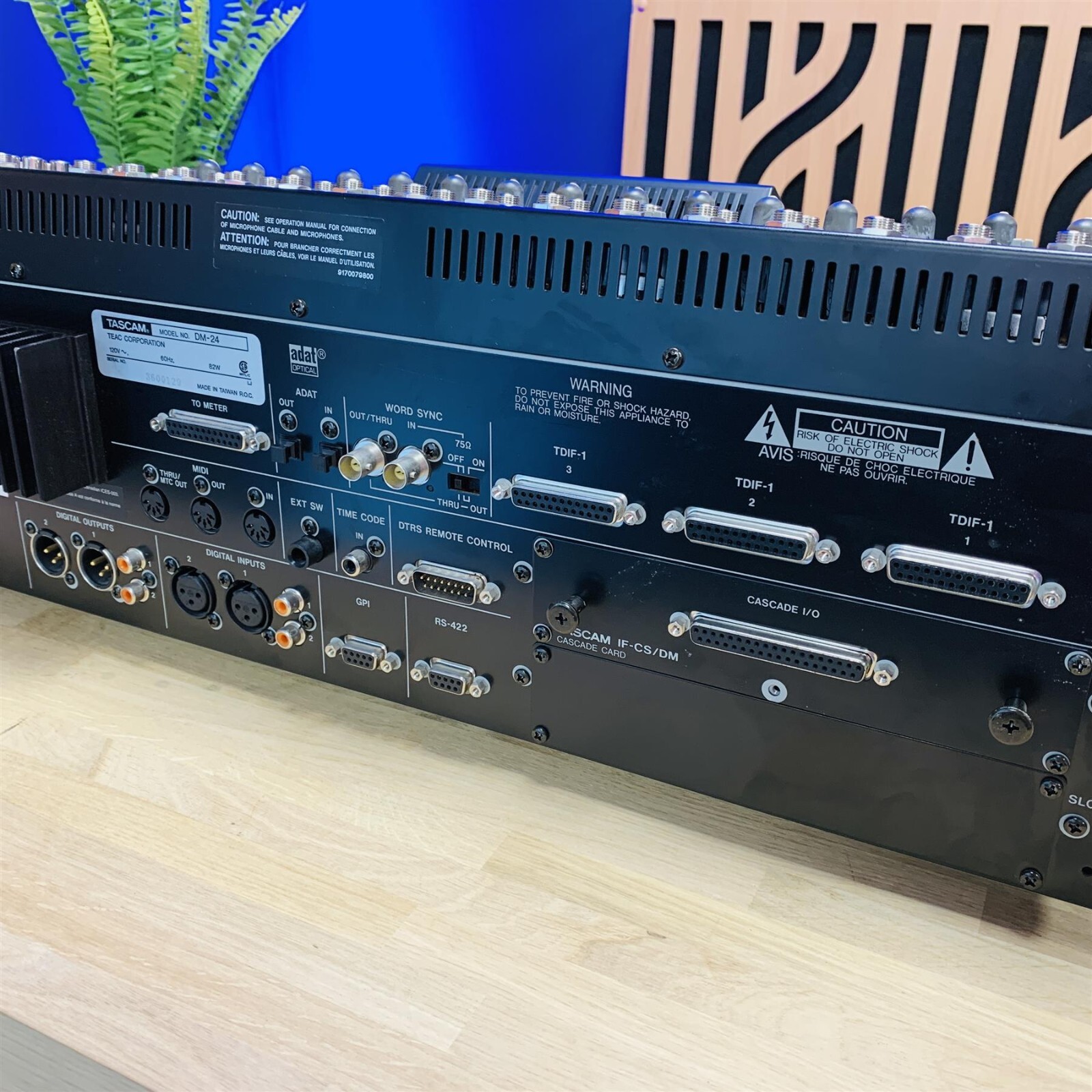 Tascam DM24 Digital Mixing Desk Mixer With VDU Display Inc Warranty eBay