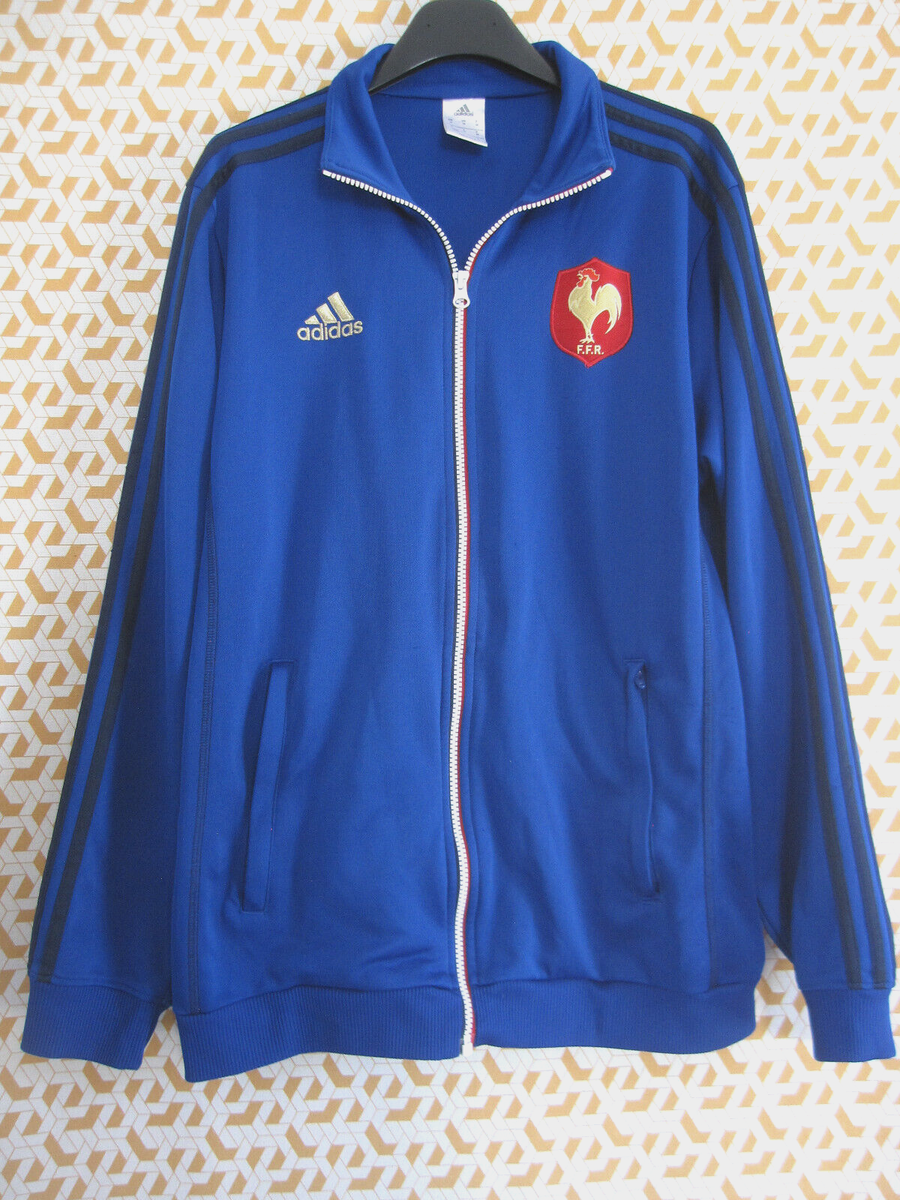 Veste De Rugby FFR Équipe De France Joueur/staff 2002 - Très Bon état