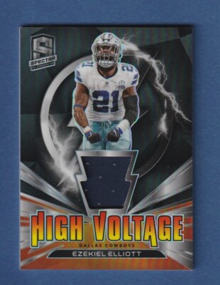 EZEKIEL ELLIOTT 2021 Spectra Jersey High Voltage HV-EE
