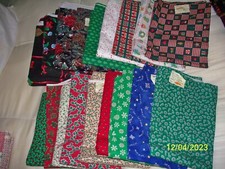 COTTON QUILTING FABRIC - 3 - CHRISTMAS PRINTS - UNBRANDED -U-PICK 1