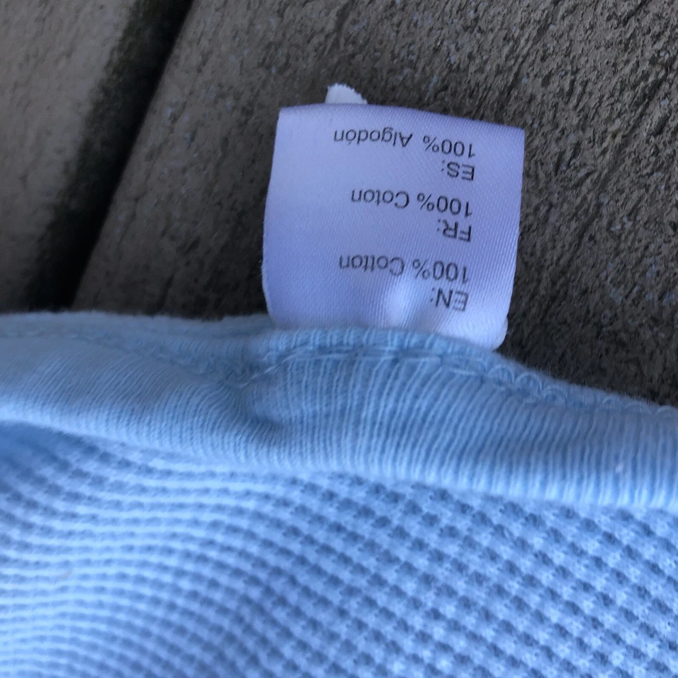 American Baby Company Manta Bebé Térmica Azul Algodón Foto 2 de 3