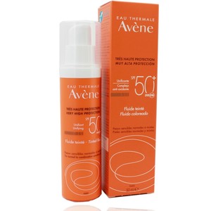 avene 50 spf face
