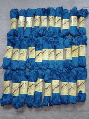 Bändchengarn, 1550 g von Filpucci (Spighetta), blau, Baumwolle