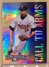1998 Donruss PURPLE CRUSADE CTA #29 Chuck Knoblauch RARE ICONIC REFRACTOR /100