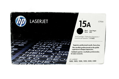 HP LaserJet 15A Black Print Cartridge *NIB AUTH