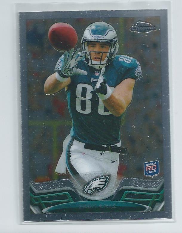 Zach Ertz 2013 Topps Chrome Rookie Card #76