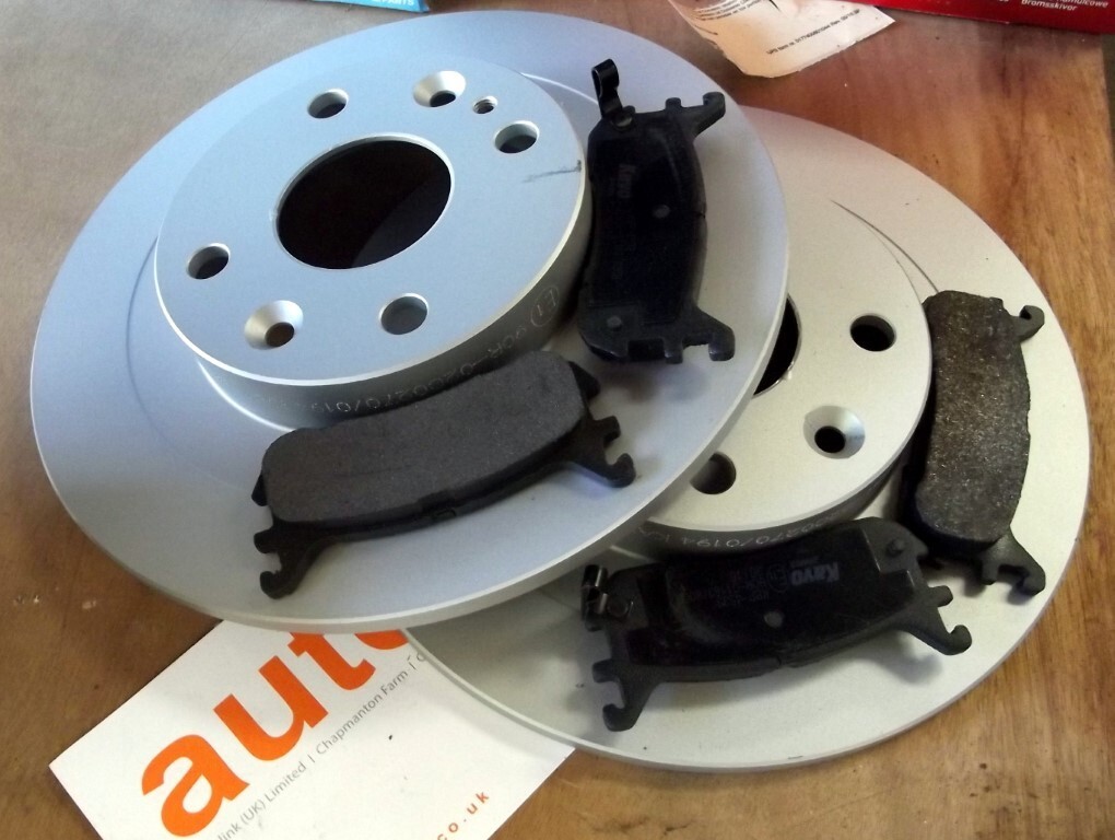 Mazda MX-5 MK1 MK2 Eunos MX5 251mm Solid Coated Rear Brake Discs & Pads Pair