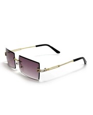 Rimless Rectangle Sunglasses